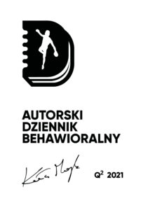 Tytuł: Autorski Dziennik Behawioralny - Q2 2021 - Wersja PDF
Autor: Michał Wawrzyniak
Wydawnictwo: MentalWay
Formaty: PDF