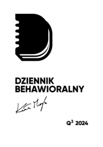 Tytuł: Autorski Dziennik Behawioralny - Q3 2024 - Wersja PDF - ZAKUP PDF
Autor: Michał Wawrzyniak
Wydawnictwo: MentalWay
Formaty: PDF