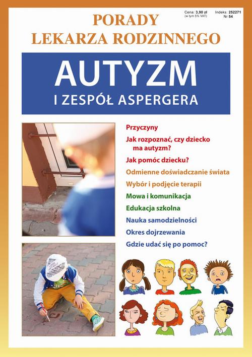 Autyzm i zespół Aspergera — okładka e-booka
