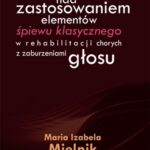 Tytuł: Badania nad zastosowaniem elementów śpiewu klasycznego w rehabilitacji chorych z zaburzeniami głosu
Autor: Maria Izabela Mielnik
Wydawnictwo: Impuls
Formaty: PDF