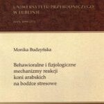 Tytuł: Behawioralne i fizjologiczne mechanizmy reakcji koni arabskich na bodźce stresowe
Autor: Monika Budzyńska
Wydawnictwo: Uniwersytet Przyrodniczy w Lublinie
Formaty: PDF