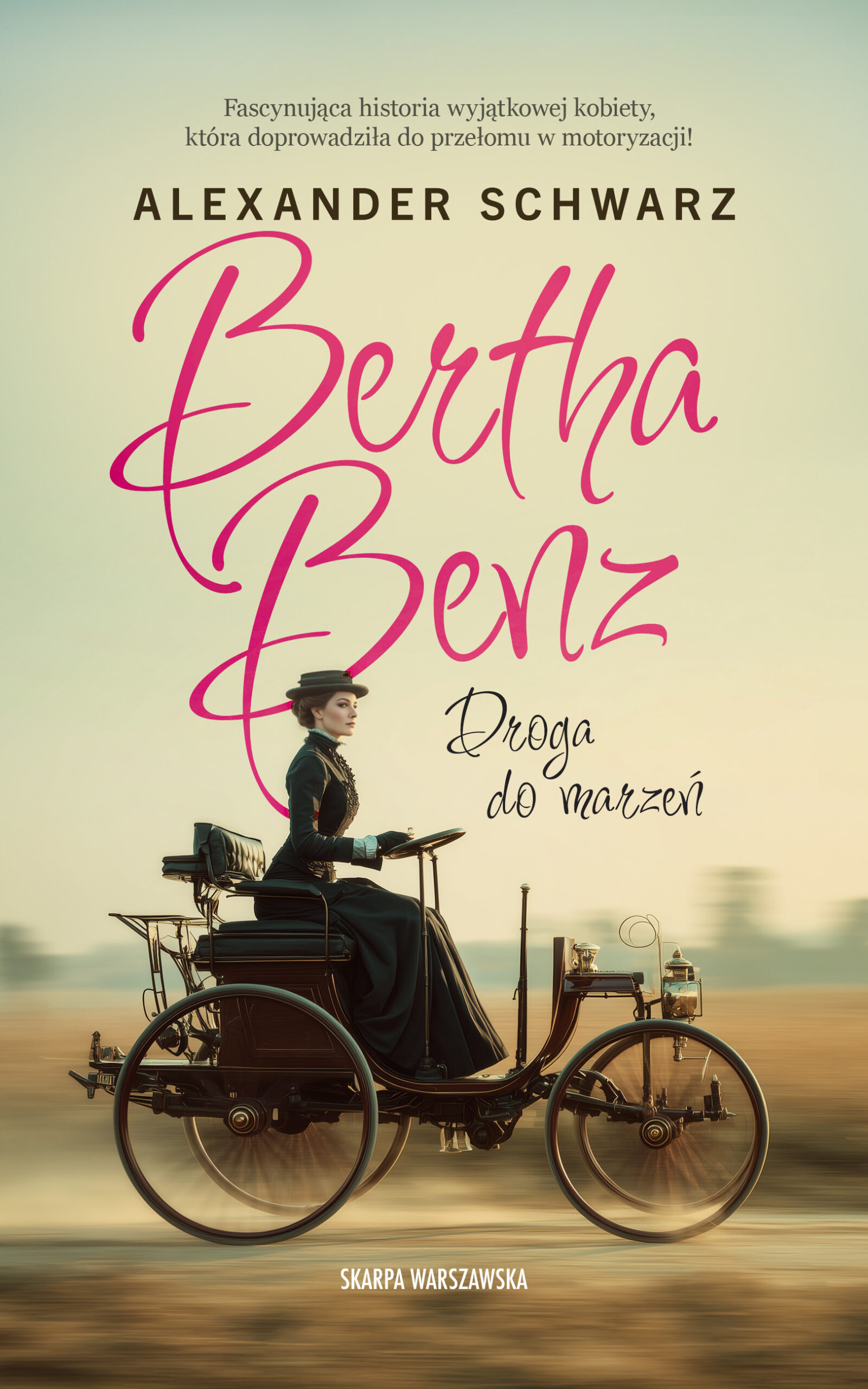 Tytuł: Bertha Benz. Droga do marzeń. Bertha Benz. Droga do marzeń
Autor: Alexander Schwarz
Wydawnictwo: Skarpa Warszawska
Formaty: EPUB, MOBI