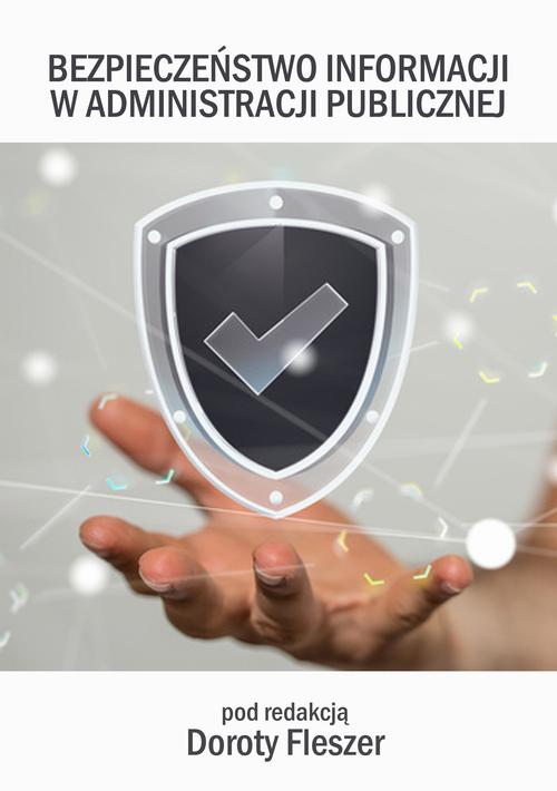 Bezpieczeństwo informacji w administracji publicznej — okładka e-booka