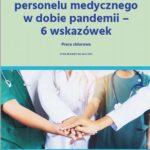Bezpieczeństwo personelu medycznego w dobie pandemii – 6 wskazówek — okładka e-booka