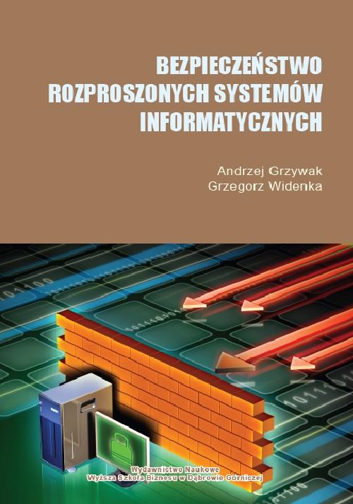 Bezpieczeństwo rozproszonych systemów informatycznych — okładka e-booka