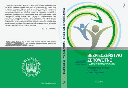 Bezpieczeństwo żywności i w żywieniu – szanse i zagrożenia t.2 — okładka e-booka