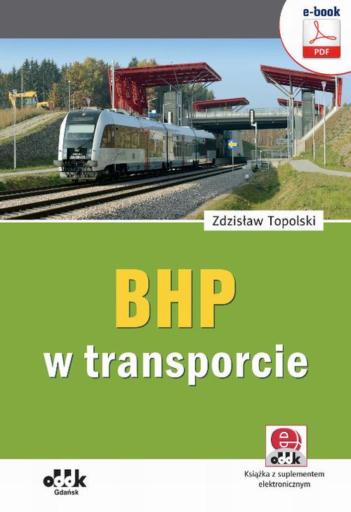 BHP w transporcie (e-book z suplementem elektronicznym) — okładka e-booka