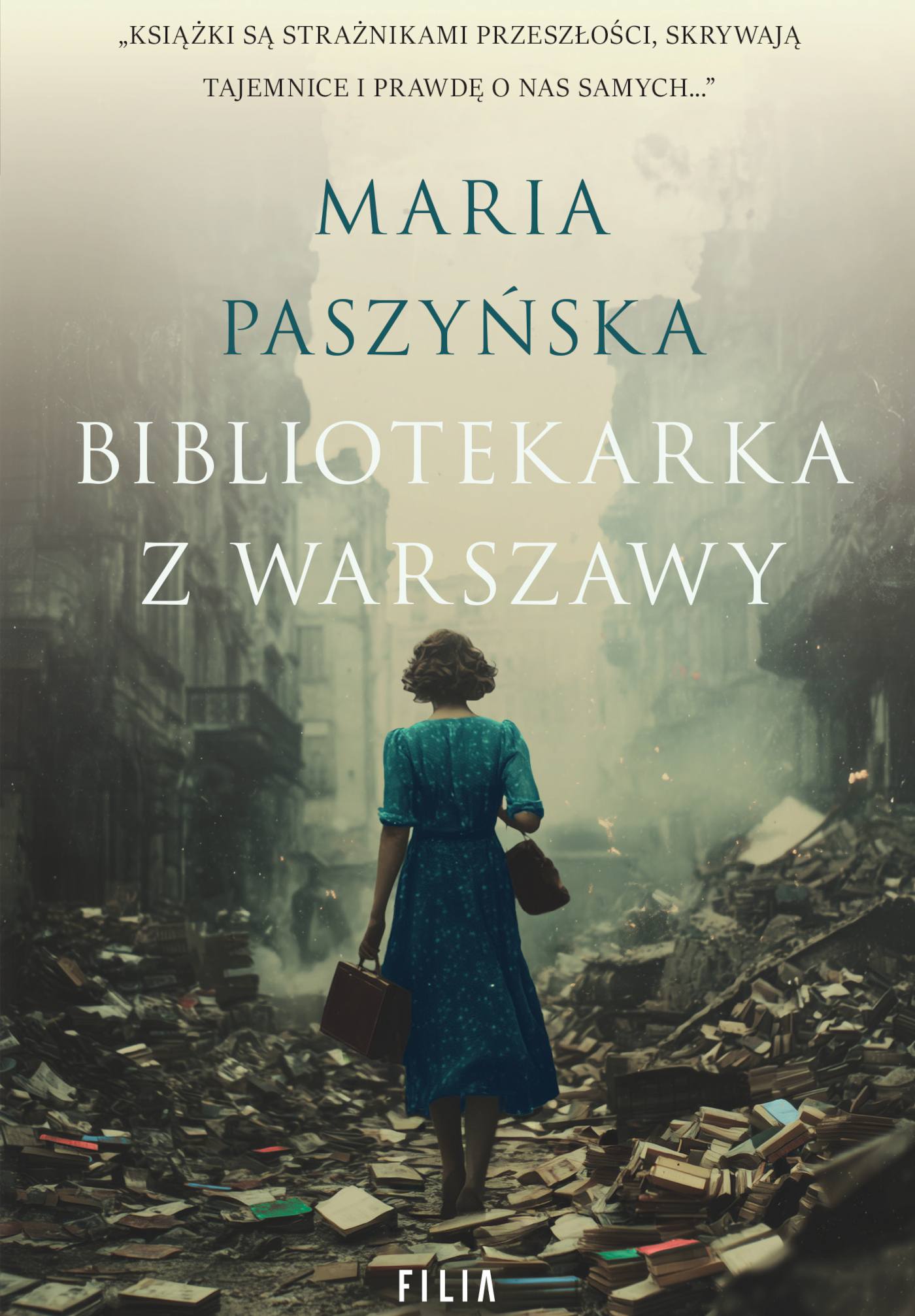 Tytuł: Bibliotekarka z Warszawy
Autor: Maria Paszyńska
Wydawnictwo: FILIA
Formaty: EPUB, MOBI