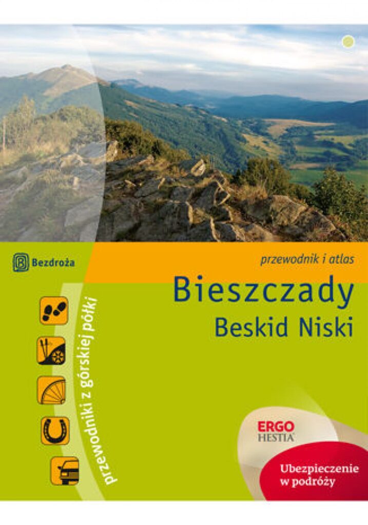 Bieszczady. Beskid Niski. Przewodnik z górskiej półki. Wydanie 2 — okładka