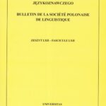 Tytuł: Biuletyn Polskiego Towarzystwa Językoznawczego. Zeszyt LXIX
Autor: Roman Laskowski
Wydawnictwo: Universitas
Formaty: PDF