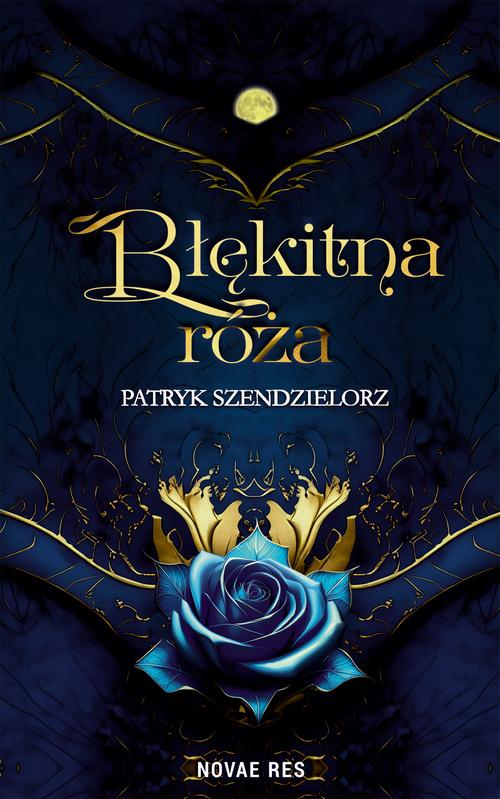 Błękitna róża — okładka e-booka