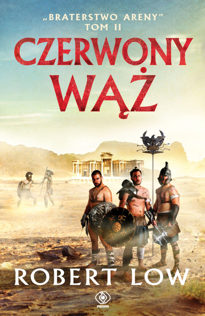 Braterstwo Areny (Tom 2). Czerwony Wąż — okładka