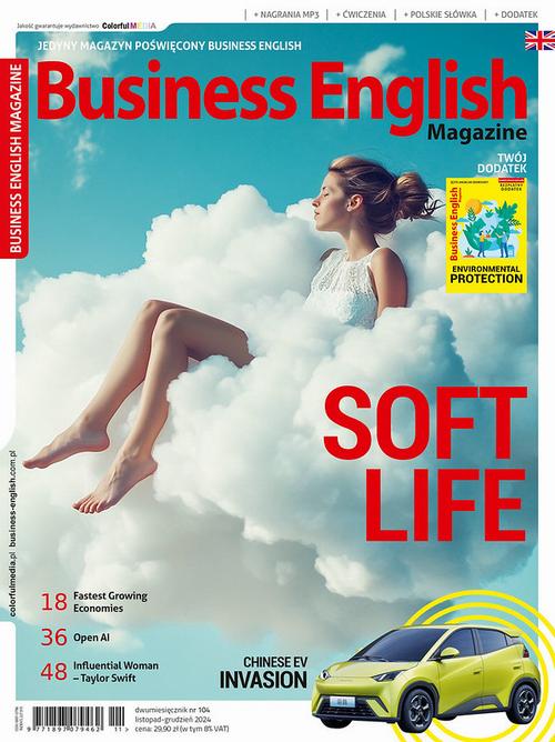 Tytuł: Business English Magazine 104
Autor:
Wydawnictwo: Colorful Media
Formaty: PDF