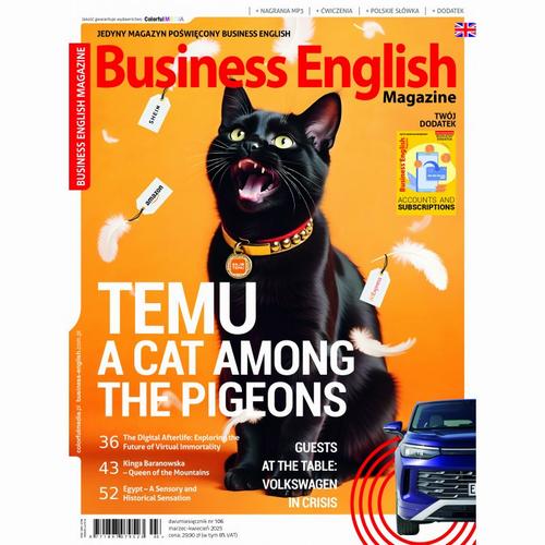 Tytuł: Business English Magazine 106
Autor:
Wydawnictwo: Colorful Media
Formaty: PDF