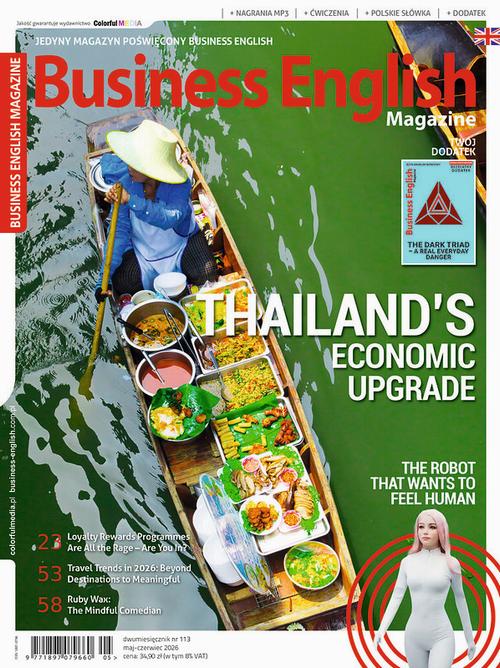 Tytuł: Business English Magazine 113
Autor:
Wydawnictwo: Colorful Media
Formaty: PDF