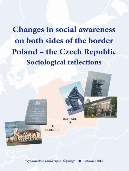 Changes in social awareness on both sides of the border — okładka e-booka