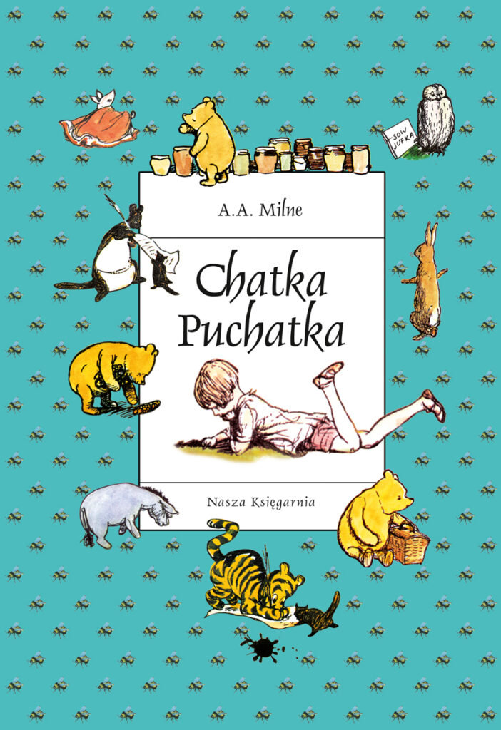 Tytuł: Chatka Puchatka
Autor: A. A. Milne
Wydawnictwo: Wydawnictwo Nasza Księgarnia
Formaty: EPUB, MOBI