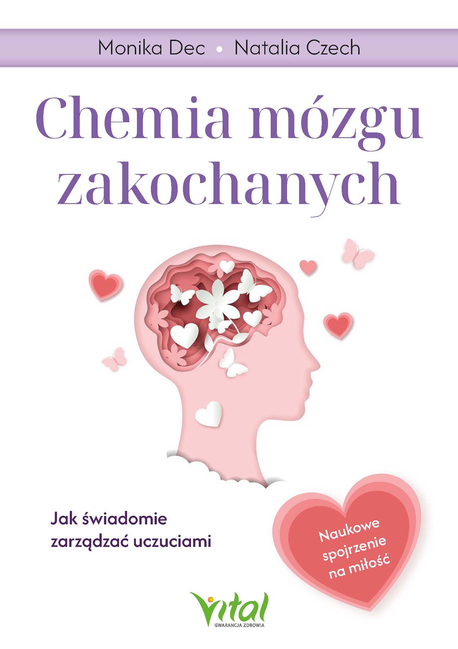 Tytuł: "Chemia mózgu zakochanych. Jak świadomie zarządzać uczuciami. Naukowe spojrzenie na miłość "
Autor: Monika Dec, Natalia Czech
Wydawnictwo: Studio Astropsychologii
Formaty: EPUB, PDF, MOBI