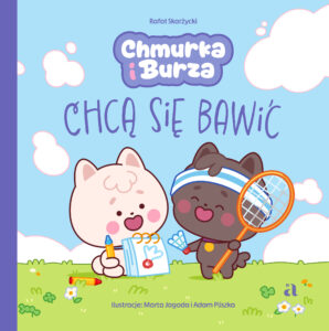 Chmurka i Burza chcą się bawić — okładka e-booka