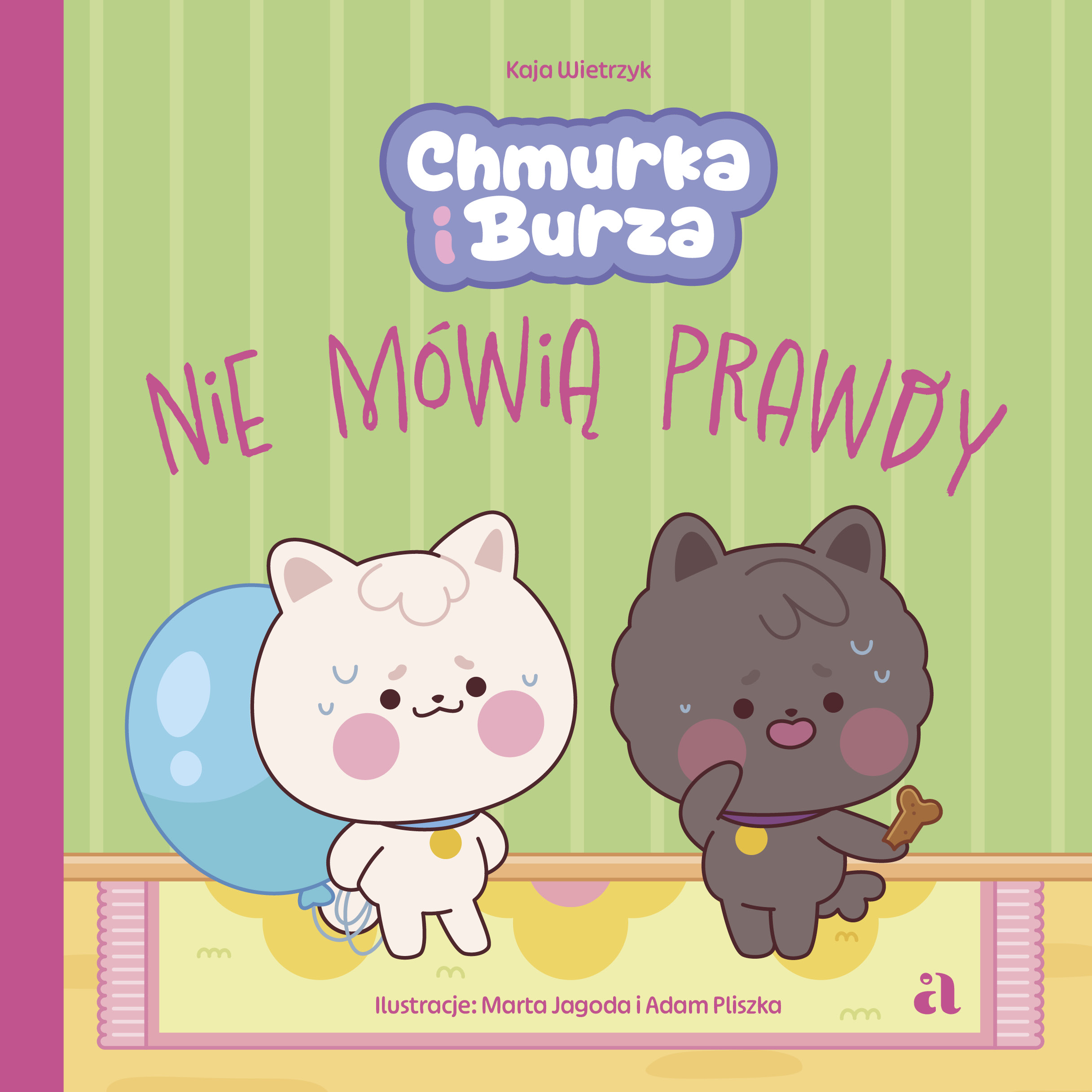 Tytuł: Chmurka i Burza nie mówią prawdy
Autor: Kaja Wietrzyk
Wydawnictwo: Wydawnictwo Agora dla dzieci
Formaty: EPUB, MOBI