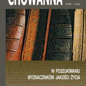 Tytuł: Chowanna 2013. R. 56(70). T. 1 (40): W poszukiwaniu wyznaczników jakości życia
Autor: 
Wydawnictwo: Wydawnictwo Uniwersytetu Śląskiego
Formaty: PDF