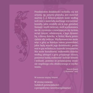 Tytuł: Chowanna 2014. T. 2 (43): W stronę rozwoju ludzkich potencjalności - z perspektywy interdyscyplinarnej
Autor: 
Wydawnictwo: Wydawnictwo Uniwersytetu Śląskiego
Formaty: PDF