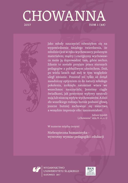 Tytuł: Chowanna 2018. T. 1 (50): Perspektywy edukacji małego dziecka w kontekście zmian oświatowych
Autor:
Wydawnictwo: Wydawnictwo Uniwersytetu Śląskiego
Formaty: PDF