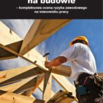Cieśla szalunkowy na budowie – kompleksowa ocena ryzyka zawodowego na stanowisku pracy — okładka e-booka