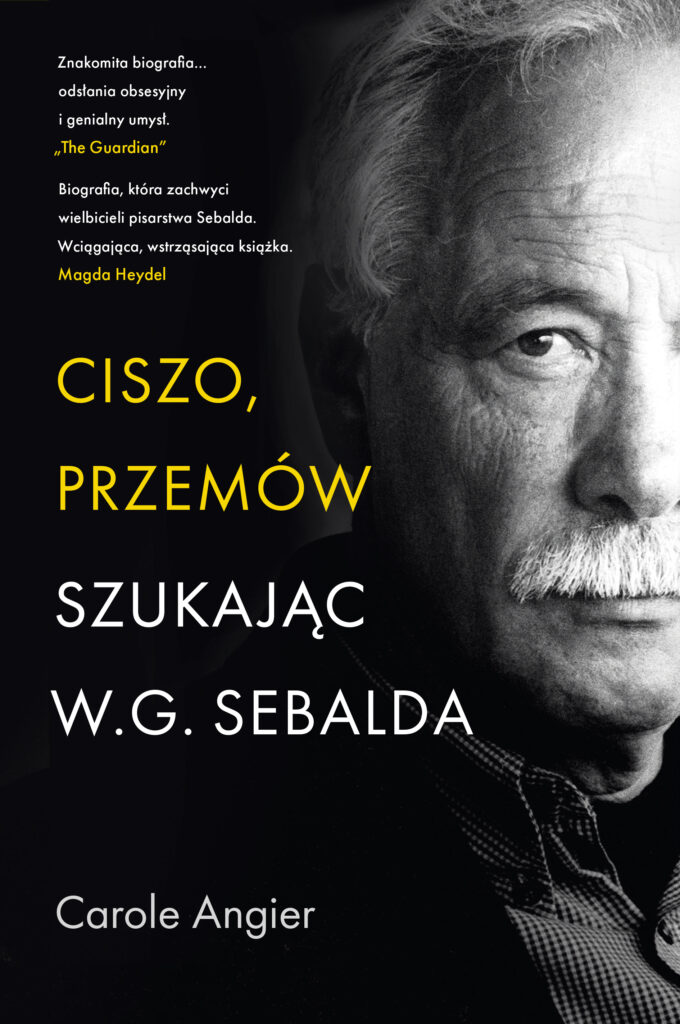 Ciszo, przemów. Szukając W.G. Sebalda — okładka