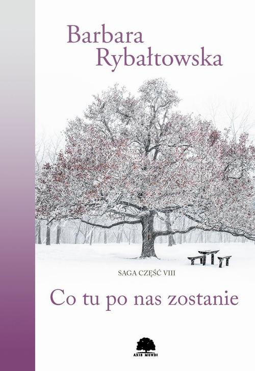 Tytuł: Co tu po nas zostanie. Saga część VIII
Autor: Barbara Rybałtowska
Wydawnictwo: Axis Mundi
Formaty: MOBI, EPUB