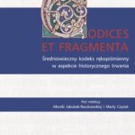 Tytuł: Codices et Fragmenta
Autor: 
Wydawnictwo: Wydawnictwo Naukowe UMK
Formaty: PDF