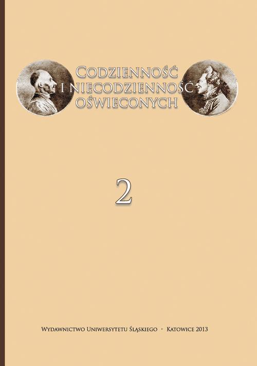 Codzienność i niecodzienność oświeconych. Cz. 2: W rezydencji, w podróży i na scenie publicznej — okładka e-booka