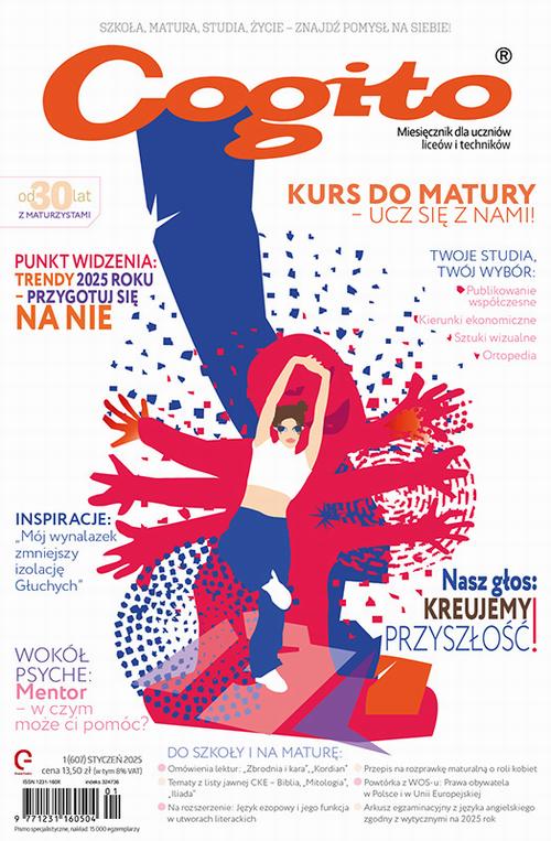 Tytuł: Cogito 1/2025
Autor: Ola Siewko
Wydawnictwo: Cogito
Formaty: PDF
