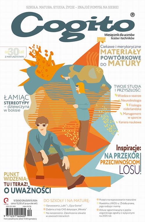 Tytuł: Cogito 12/2024
Autor: Ola Siewko
Wydawnictwo: Cogito
Formaty: PDF