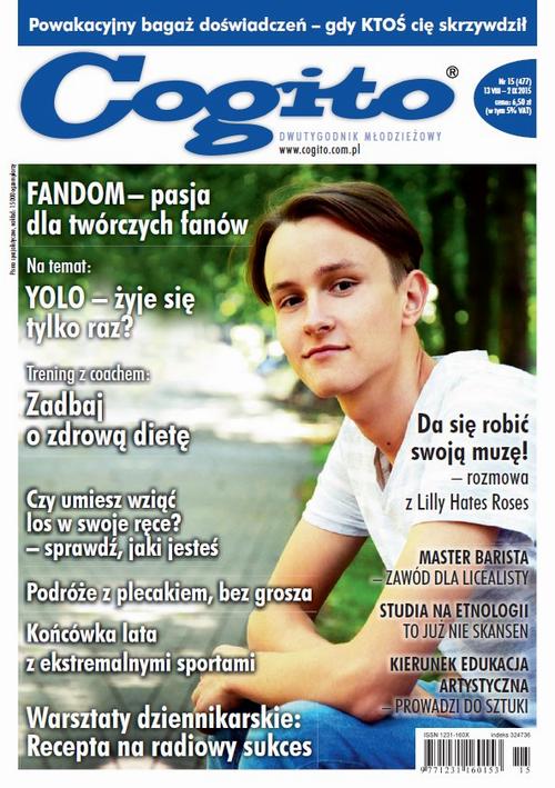Tytuł: Cogito 15/2015
Autor: 
Wydawnictwo: Cogito
Formaty: PDF