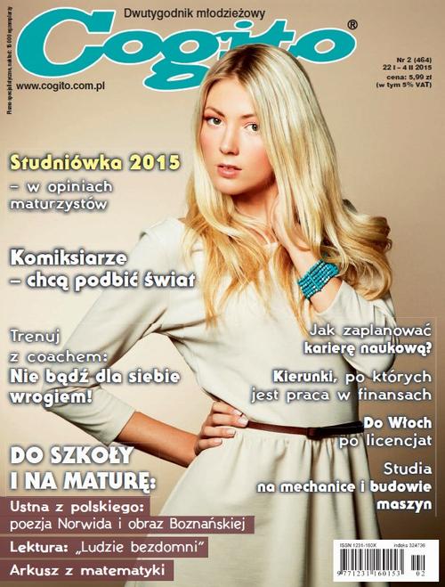 Tytuł: Cogito 2/2015
Autor: 
Wydawnictwo: Cogito
Formaty: PDF