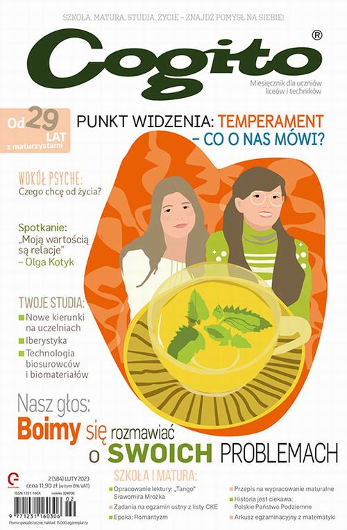 Tytuł: Cogito 2/2023
Autor: Ola Siewko
Wydawnictwo: Cogito
Formaty: PDF