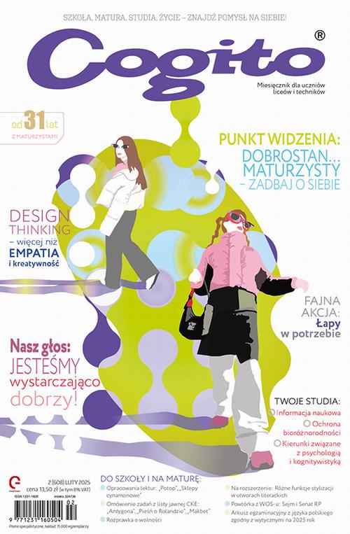 Tytuł: Cogito 2/2025
Autor: Ola Siewko
Wydawnictwo: Cogito
Formaty: PDF