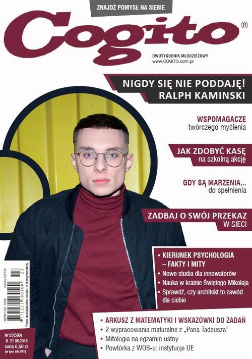 Tytuł: Cogito 23/2016
Autor: 
Wydawnictwo: Cogito
Formaty: PDF