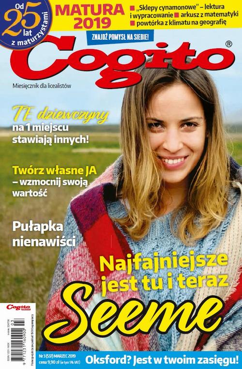 Tytuł: Cogito 3/2019
Autor: 
Wydawnictwo: Cogito
Formaty: PDF