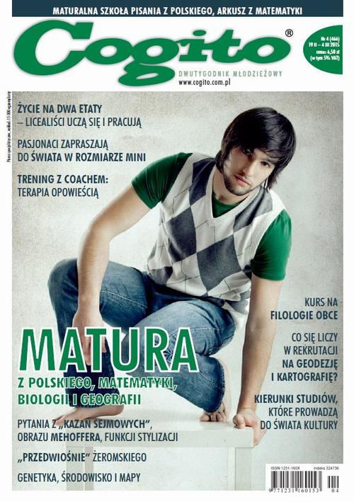 Tytuł: Cogito 4/2015
Autor: 
Wydawnictwo: Cogito
Formaty: PDF
