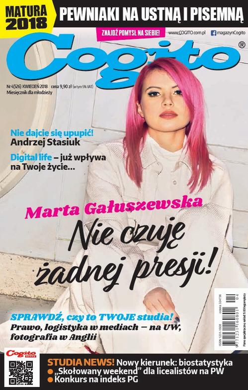 Tytuł: Cogito 4/2018
Autor: 
Wydawnictwo: Cogito
Formaty: PDF