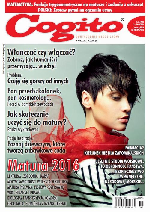 Tytuł: Cogito 5/2016
Autor: 
Wydawnictwo: Cogito
Formaty: PDF
