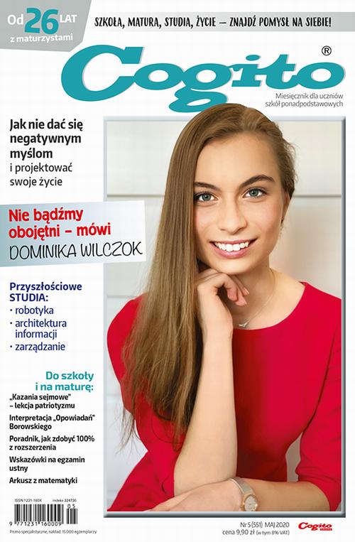 Tytuł: Cogito 5/2020
Autor: 
Wydawnictwo: Cogito
Formaty: PDF
