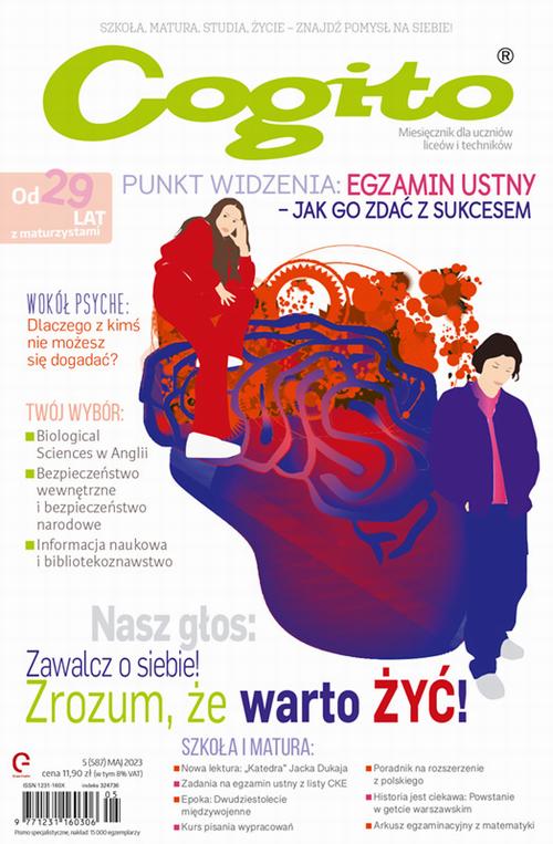 Tytuł: Cogito 5/2023
Autor: Ola Siewko
Wydawnictwo: Cogito
Formaty: PDF