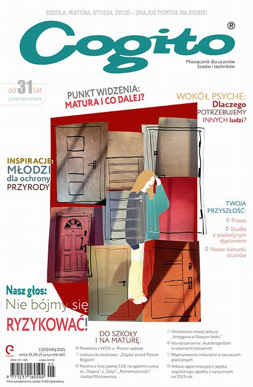 Tytuł: Cogito 5/2025
Autor: Ola Siewko
Wydawnictwo: Cogito
Formaty: PDF