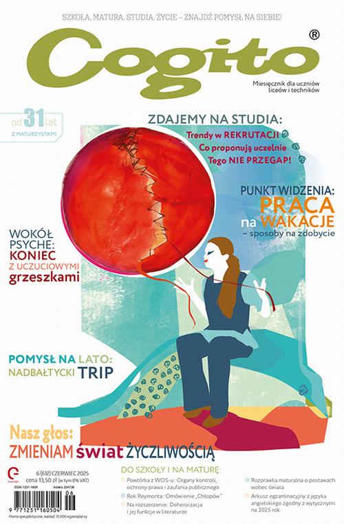 Tytuł: Cogito 6/2025
Autor: Ola Siewko
Wydawnictwo: Cogito
Formaty: PDF