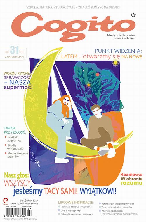 Tytuł: Cogito 7/2025
Autor: Ola Siewko
Wydawnictwo: Cogito
Formaty: PDF