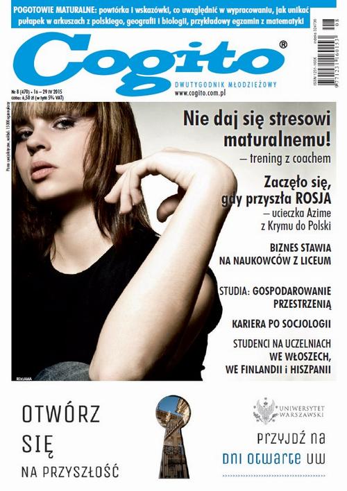 Tytuł: Cogito 8/2015
Autor: 
Wydawnictwo: Cogito
Formaty: PDF