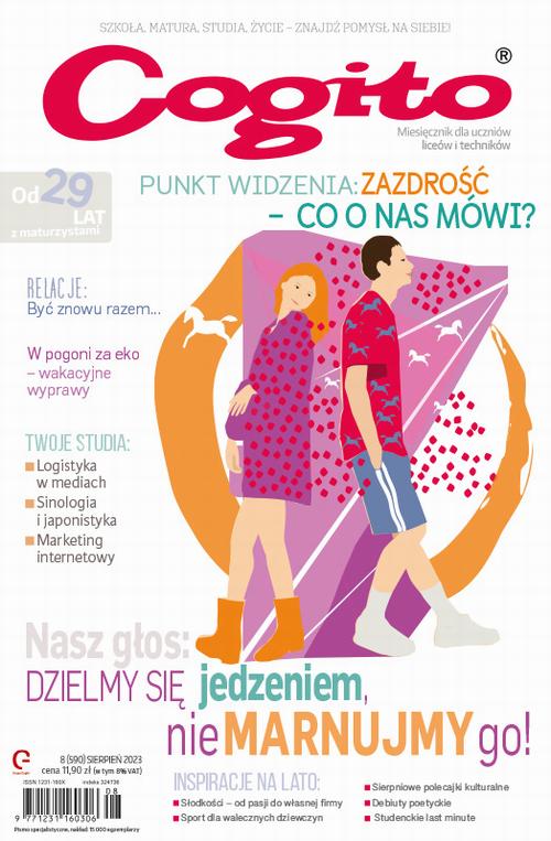 Tytuł: Cogito 8/2023
Autor: Ola Siewko
Wydawnictwo: Cogito
Formaty: PDF